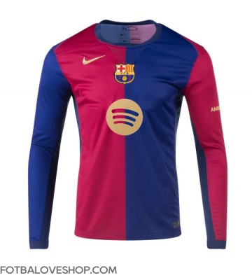 Barcelona Domácí Dres 2024-25 Dlouhý Rukáv